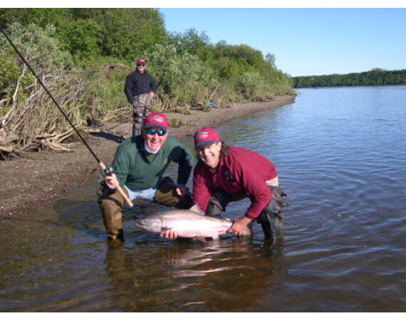 Alaska zalm kamp