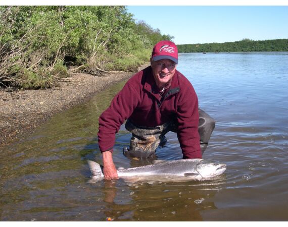 Alaska zalm kamp
