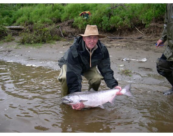 Alaska zalm kamp