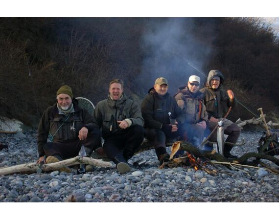 Moen, Denemarken Zeeforel