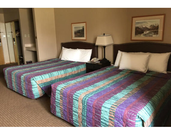 Beringzee, heilbot en zalm Alaska