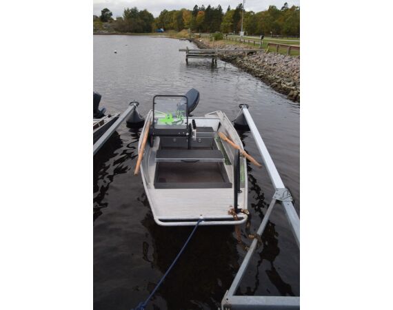 Vader zoon Roofvis week in zuid Zweden