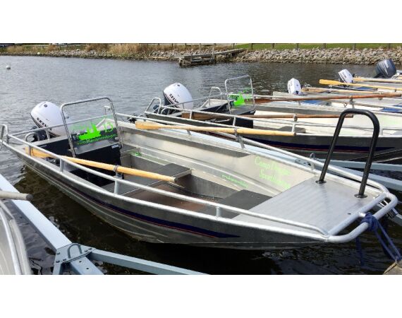 Vader zoon Roofvis week in zuid Zweden