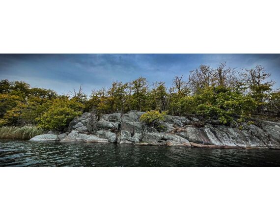 Vader zoon Roofvis week in zuid Zweden