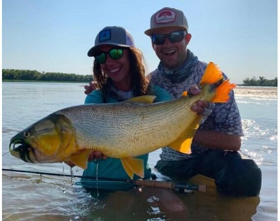 Argentinie, Golden Dorado okt 2025