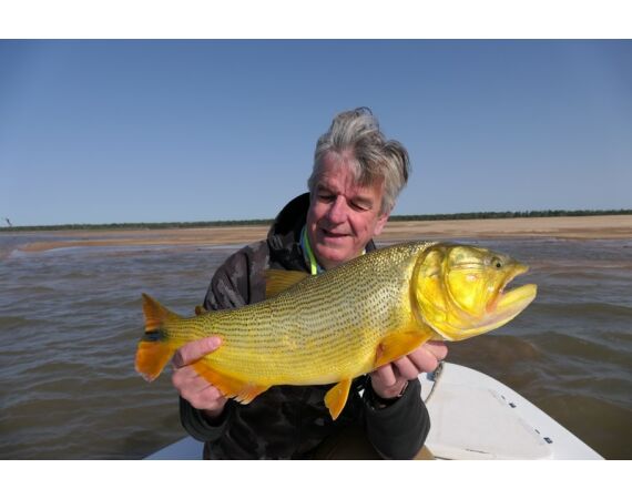 Argentinie, Golden Dorado okt 2025
